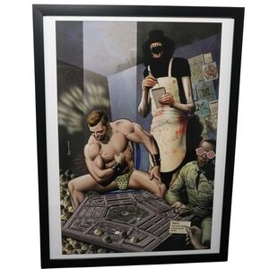 Doom‎ Patrol Framed 12x16 Comic Cover Art by Brian Bolland | DC Comics